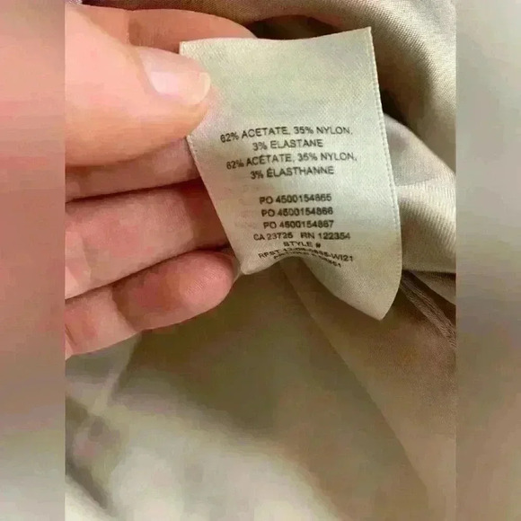 NWOT TEN BY BABATON THE PASSION SLIP DRESS SIZE 10 NUDE  TAUPE - Picture 10 of 10